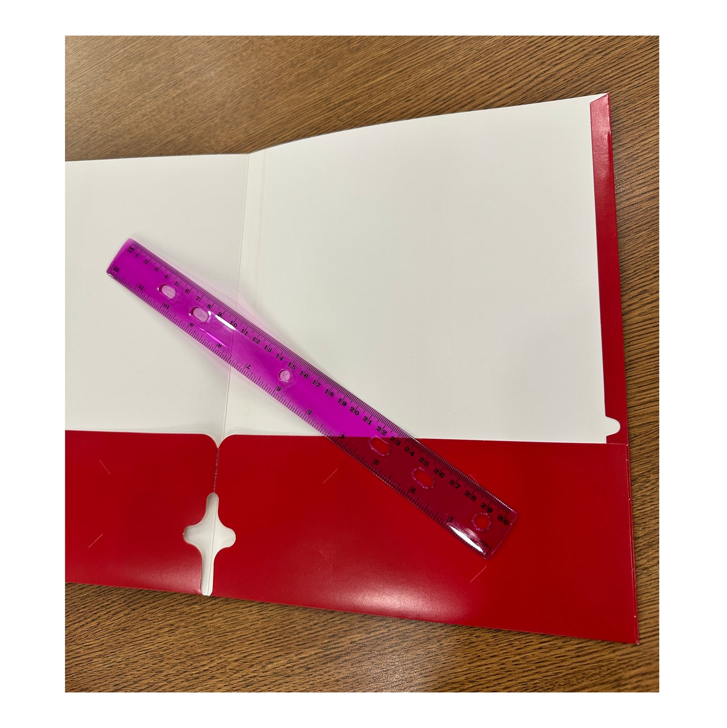 REGLA DE PLÁSTICO DE 12 PULGADAS SURTIDA