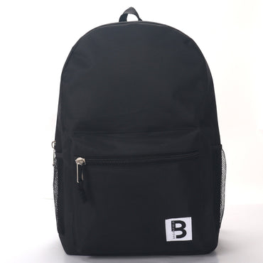 19 IN SCHOOL BACKPACK 2 MESH SIDE POCKETS ASSORTED