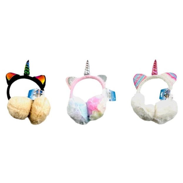 UNICORN FLEECE EARMUFFS