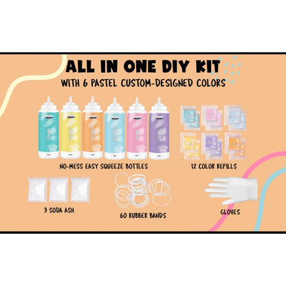 PASTEL TIE DYE KIT