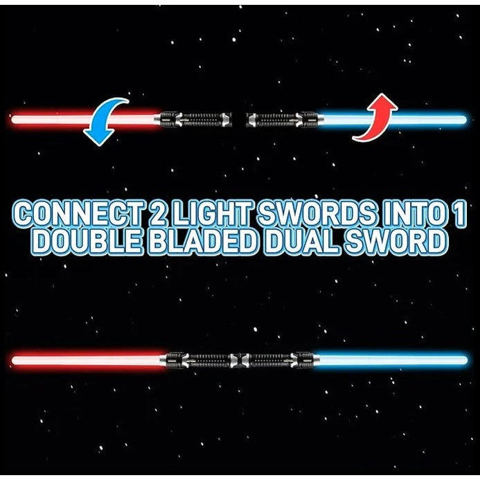 TWO RETRACTABLE LIGHT SABERS