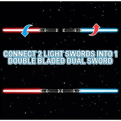 TWO RETRACTABLE LIGHT SABERS
