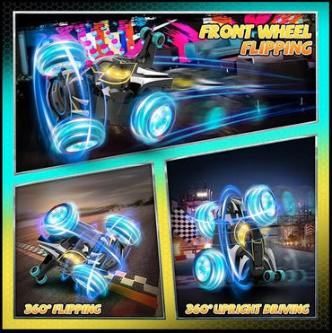 BLUE ROTATING CAR REMOTE CONTROLLED