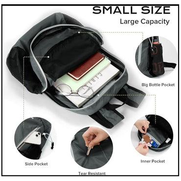 16 IN DARK GREY HIKING PACK