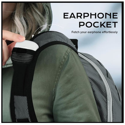 16 IN DARK GREY HIKING PACK