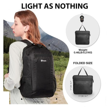 16 IN BLACK HIKING PACK
