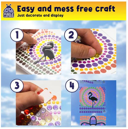 3 PK GEMSTONE SUNCATCHER
