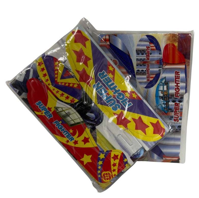2 PK FOAM GLIDER AIRPLANES ASSORTED