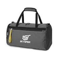 18.5 IN GREY DUFFEL BAG