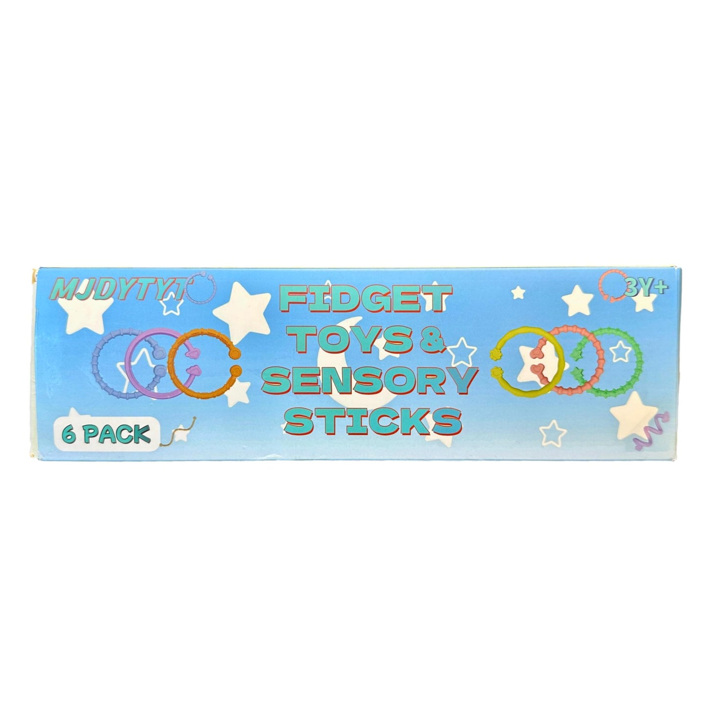 6 PK TEXTURED SENSORY STICKS