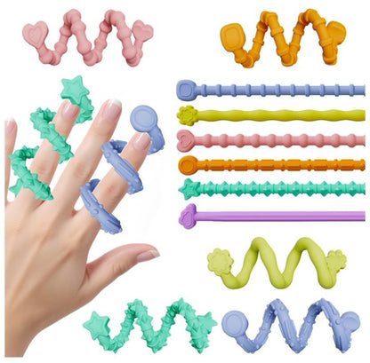 6 PK TEXTURED SENSORY STICKS