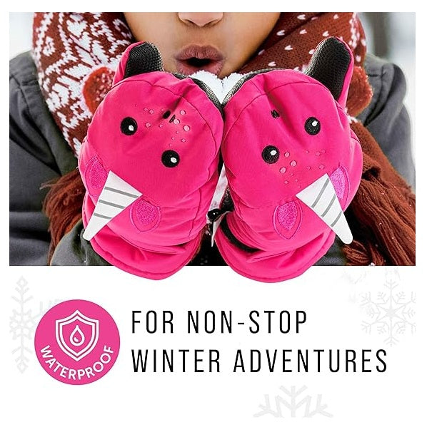 XS KIDS CHARACTER MITTENS ASSORTED