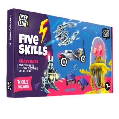 FIVE SKILLS CRAZY BOTS