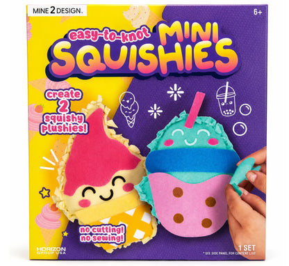 MINI SQUISHIES SWEET TREATS CRAFT KIT NO SEW