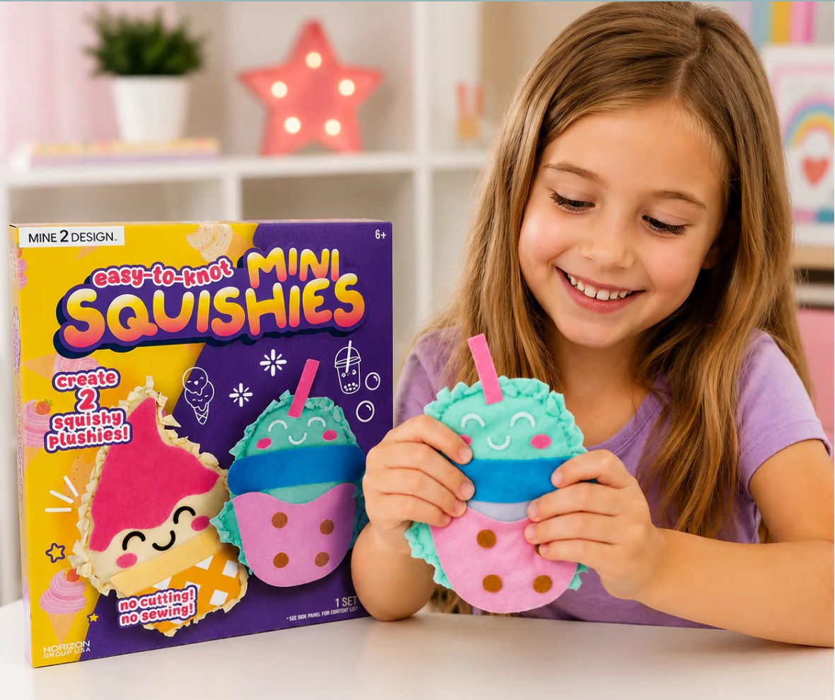 MINI SQUISHIES SWEET TREATS CRAFT KIT NO SEW