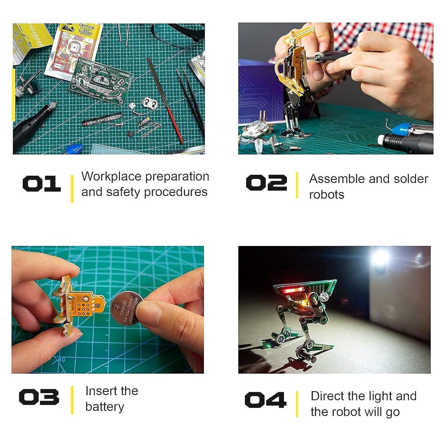 SMART NANO BOTS ELECTRONIC 3D PUZZLE