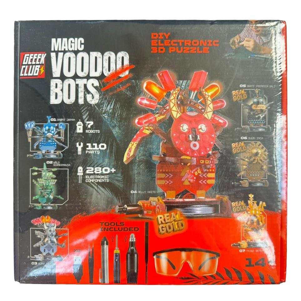 MAGIC VOODOO BOTS ELECTRONIC 3D PUZZLE