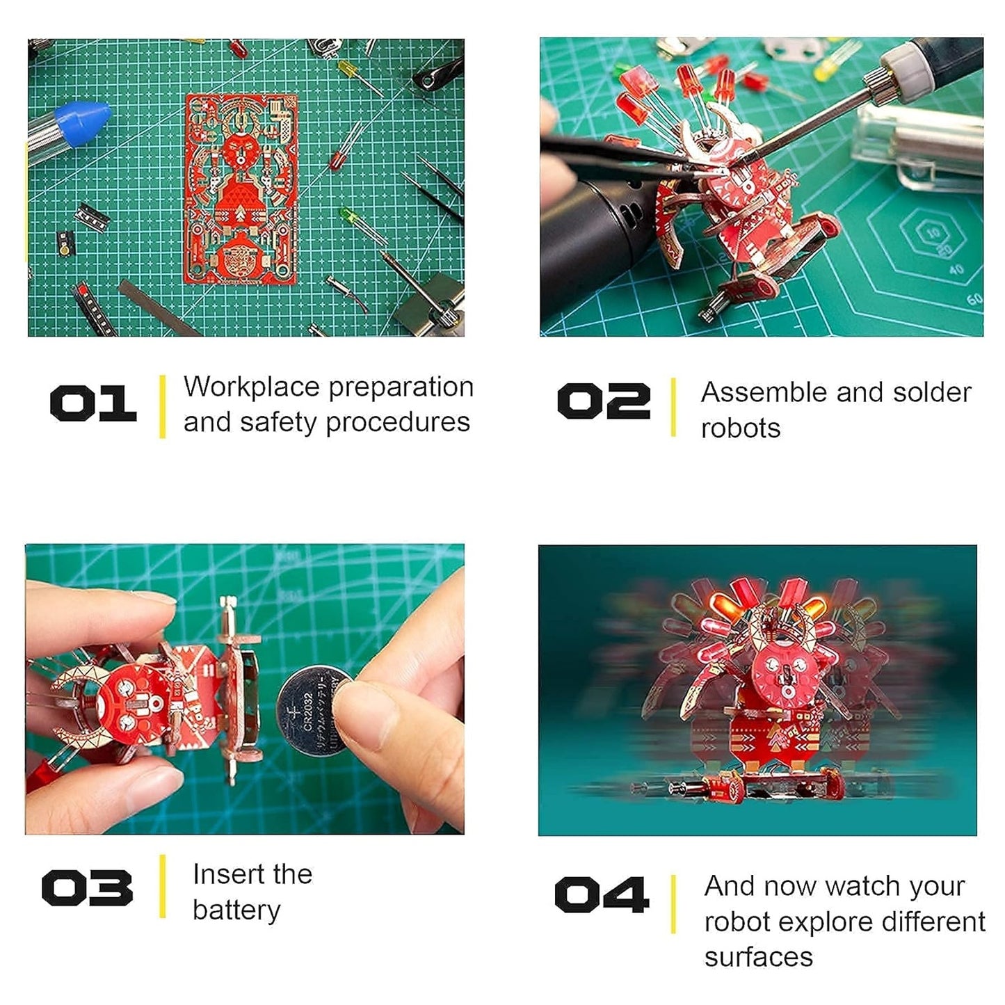 MAGIC VOODOO BOTS ELECTRONIC 3D PUZZLE
