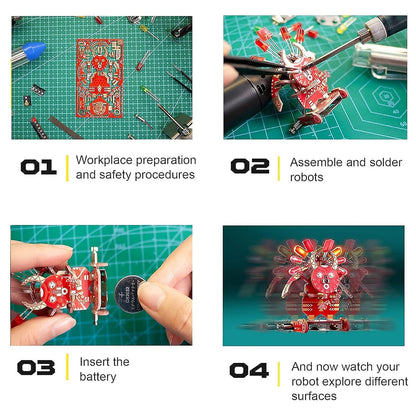 MAGIC VOODOO BOTS ELECTRONIC 3D PUZZLE