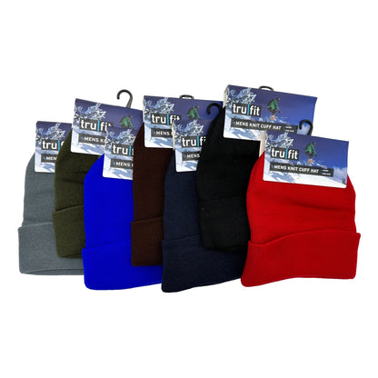 ADULT KNIT CUFF HAT ASSORTED