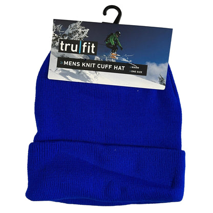 GORRO DE PUNTO CON PUÑOS PARA ADULTO SURTIDO