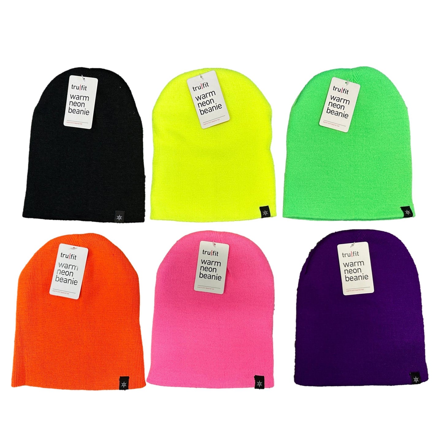 GORRO DE PUNTO PARA ADULTO COLOR NEÓN SURTIDO