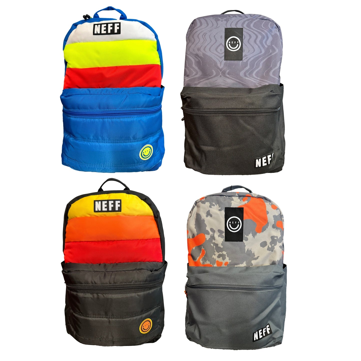 17 IN PRINTED BACKPACK ASSORTED