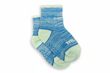 6 PC TODDLER HIGH-ANKLE GRIP SOCK SIZE: 2T-4T ASSORTED