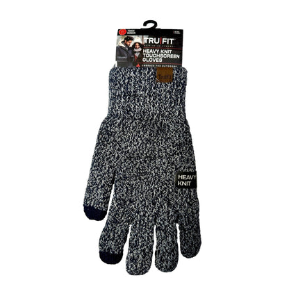 GUANTES DE PUNTO GRUESO PARA PANTALLA TÁCTIL PARA HOMBRE