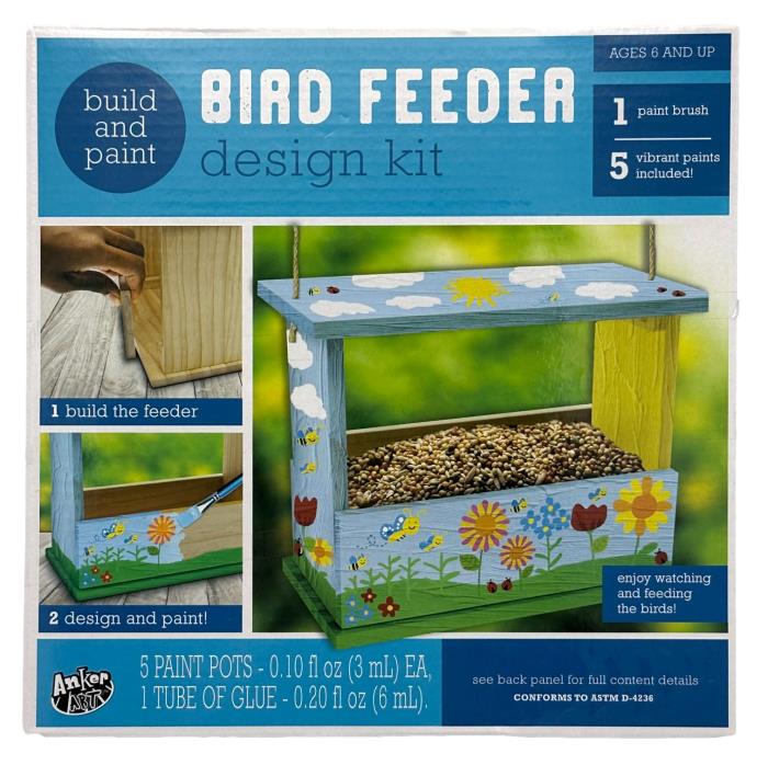 BUILD AND PAINT BIRD FEEDER DESIGN KIT
