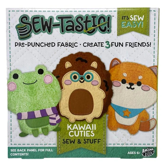 3 PC SEW-TASTIC KAWAII CUTIES SEW & STUFF