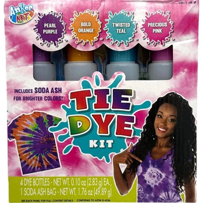 4 COLOR VIBRANT TIE DYE KIT