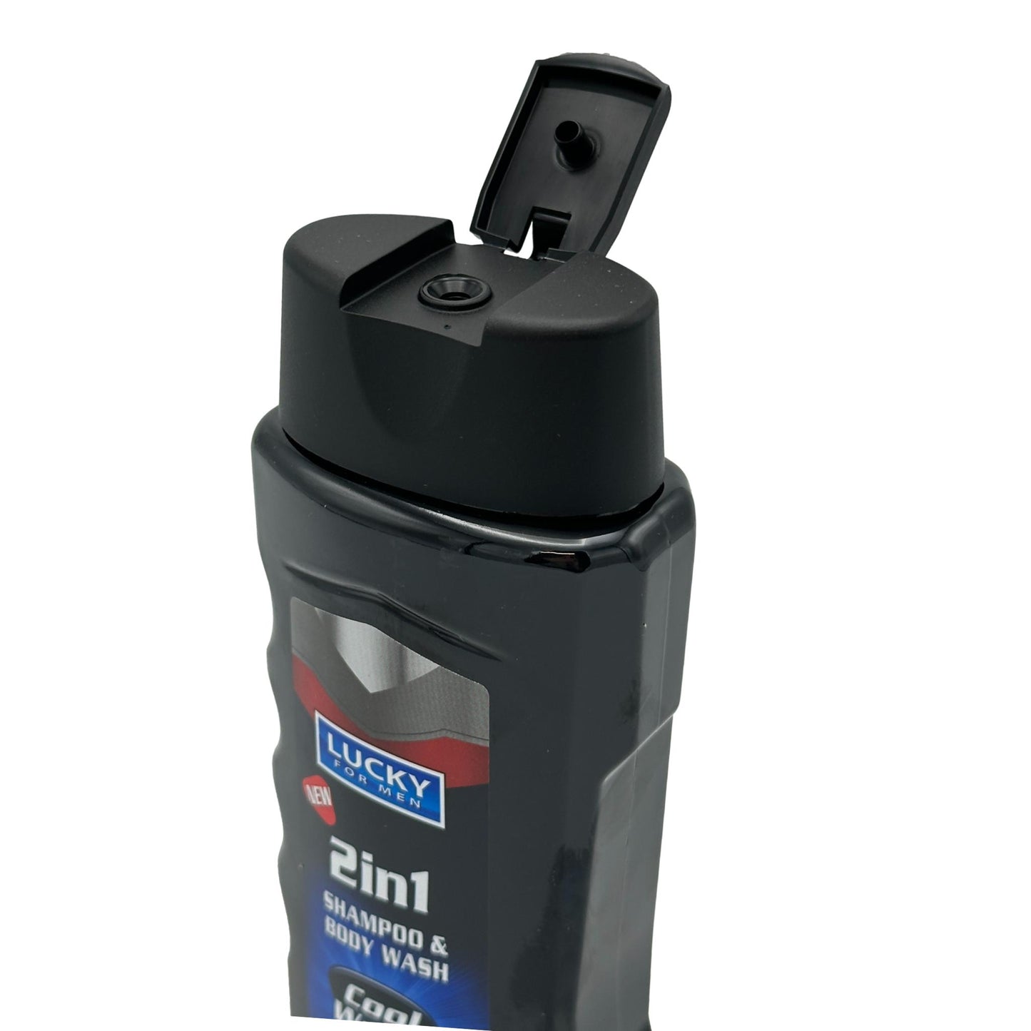 Champú y gel de ducha 2 en 1 para hombre, 12 oz, agua fría