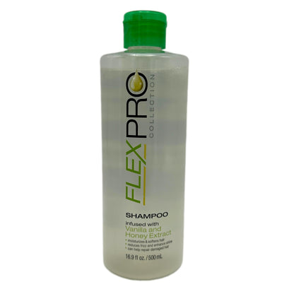 16.9 OZ SHAMPOO INFUSED WITH VANILLA & HONEY EXTRACT
