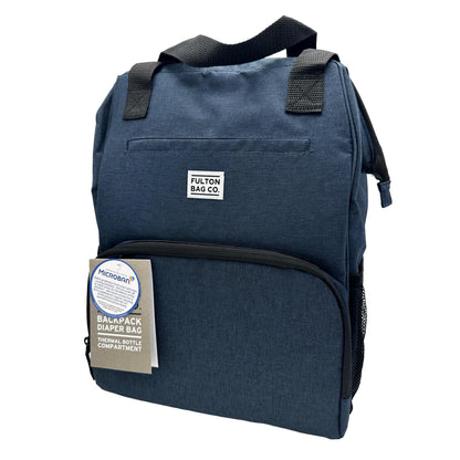 NAVY THERMAL BOTTLE DIAPER BAG