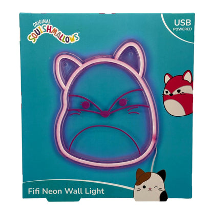 FIFI THE FOX NEON WALL LIGHT USB POWERED 9 X 7 IN
