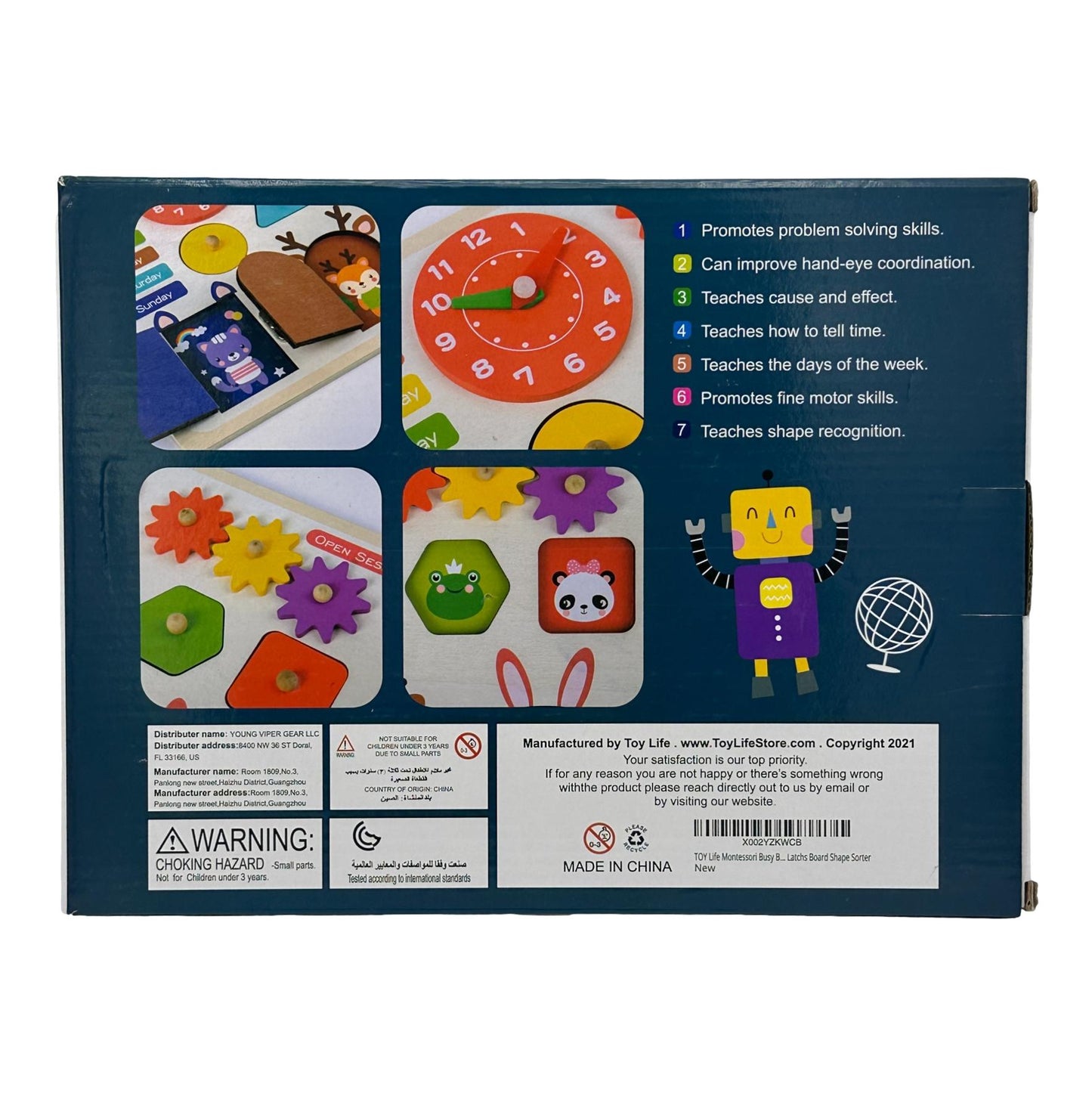 OPEN SESAME ACTIVITY BUSY BOARD