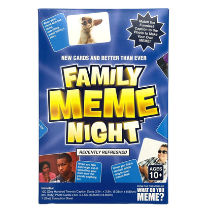 FAMILY MEME NIGHT CARD GAME
