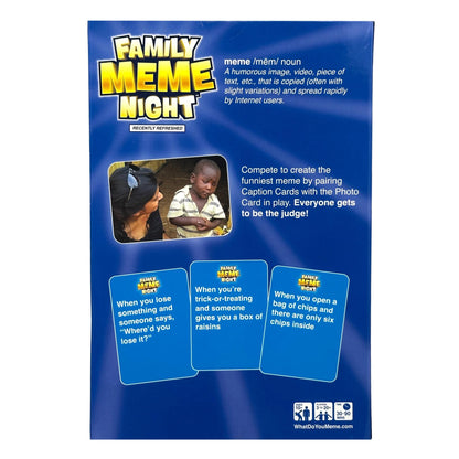 FAMILY MEME NIGHT CARD GAME