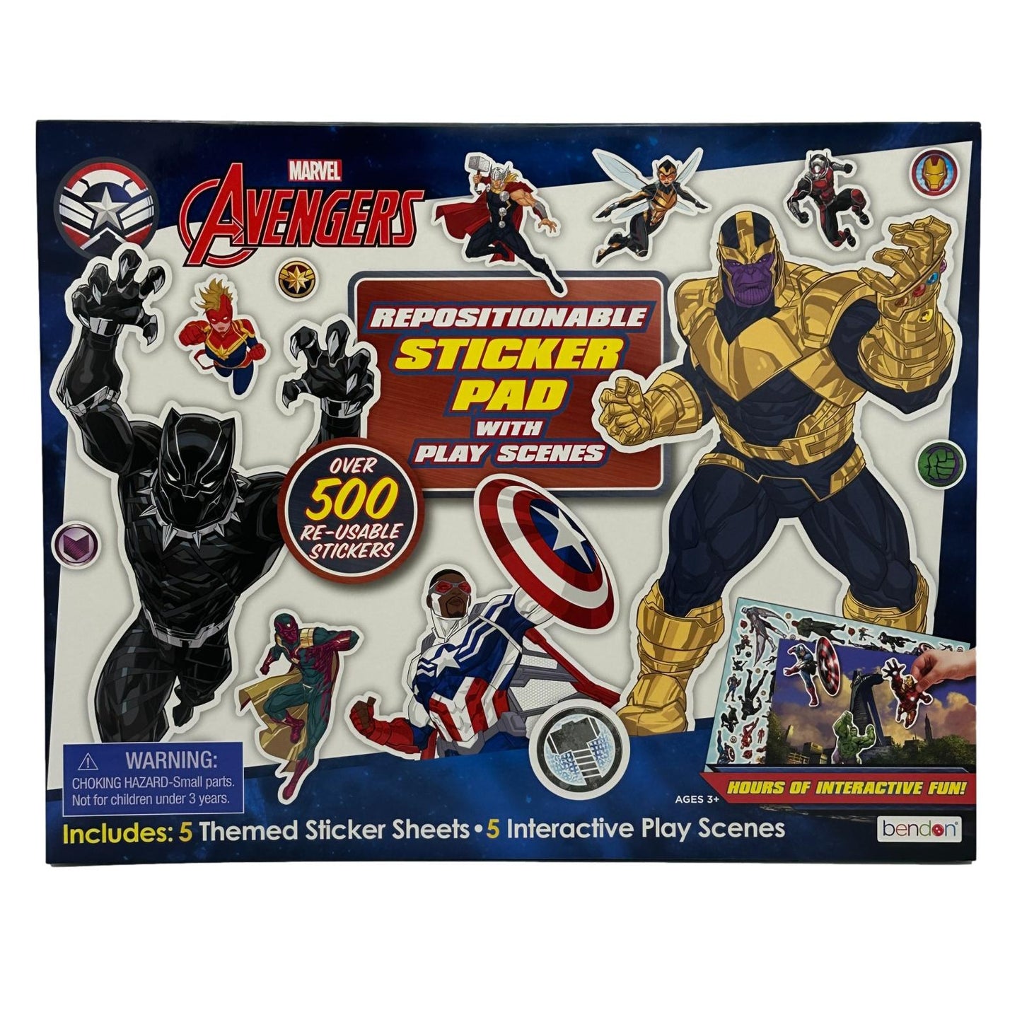 AVENGERS STICKER ACTIVITY PAD