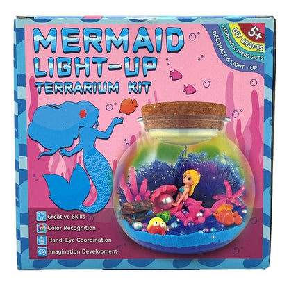 MERMAID LIGHT-UP TERRARIUM KIT