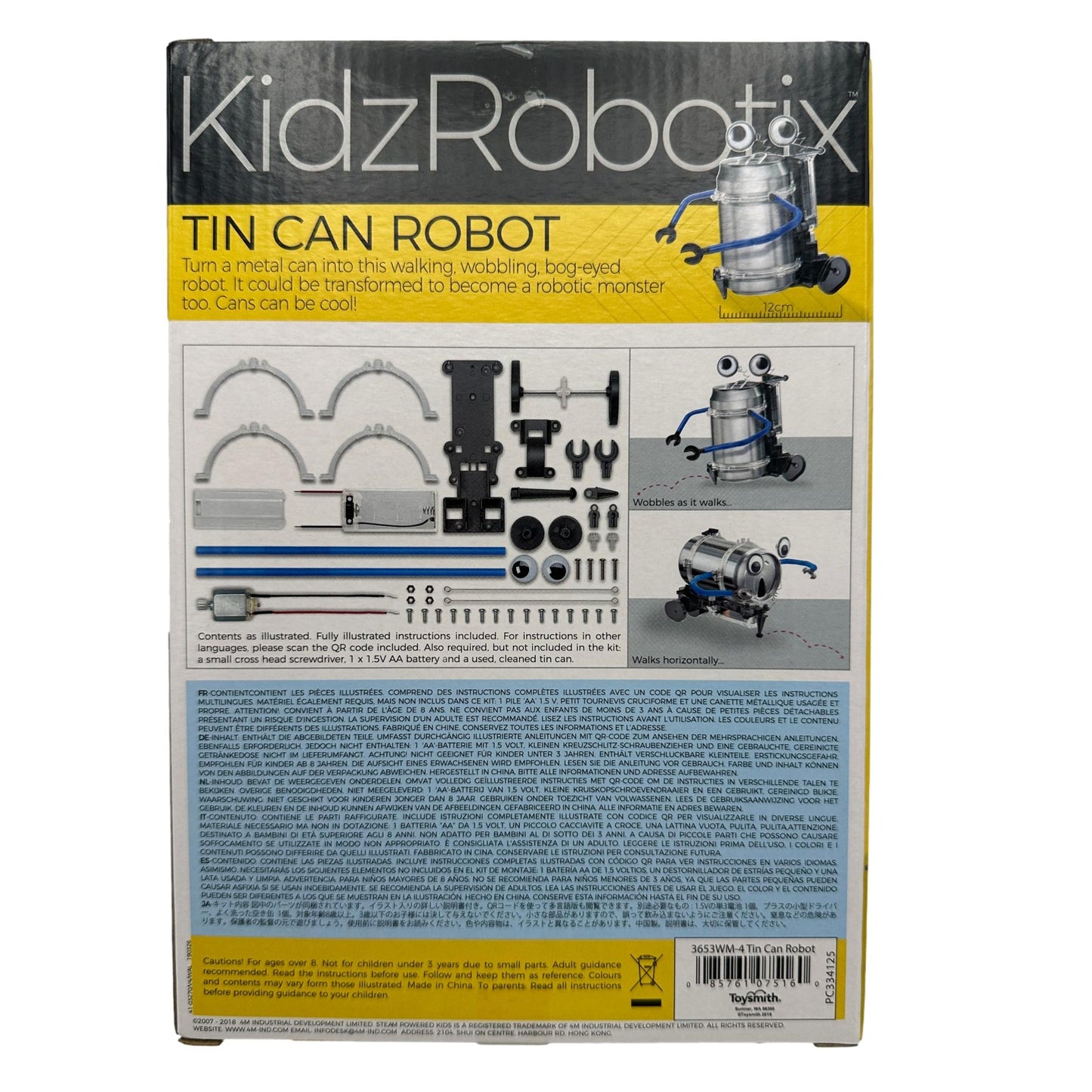 TIN CAN ROBOT SCIENCE KIT