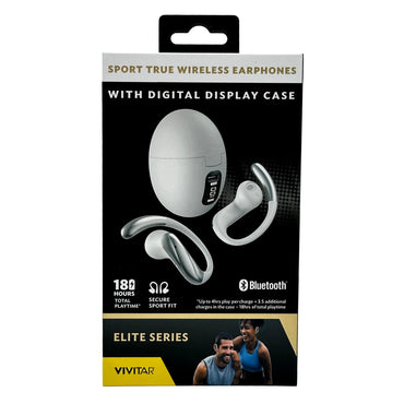 WHITE TRUE WIRELESS EARBUDS