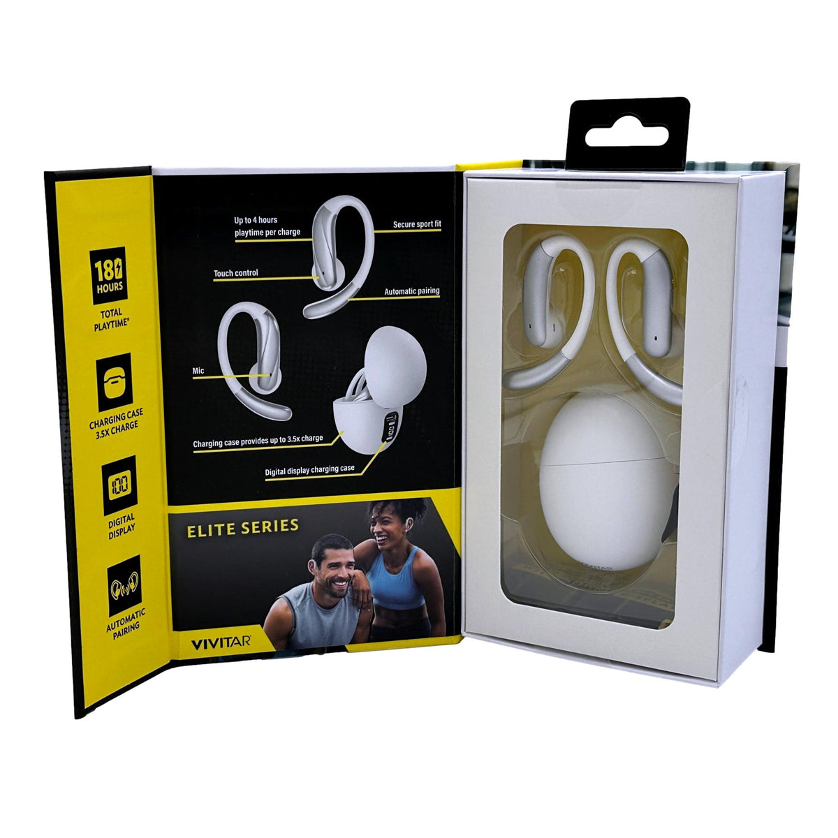 WHITE TRUE WIRELESS EARBUDS