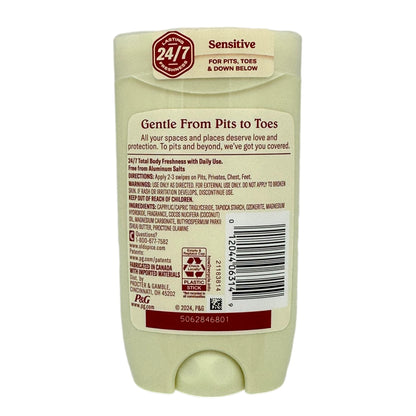 3.0 OZ OLD SPICE TOTAL BODY DEODORANT