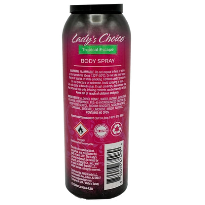 3 OZ TROPICAL ESCAPE BODY SPRAY