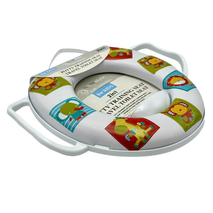 POTTY SEAT WITH HANDLES ASSORTED