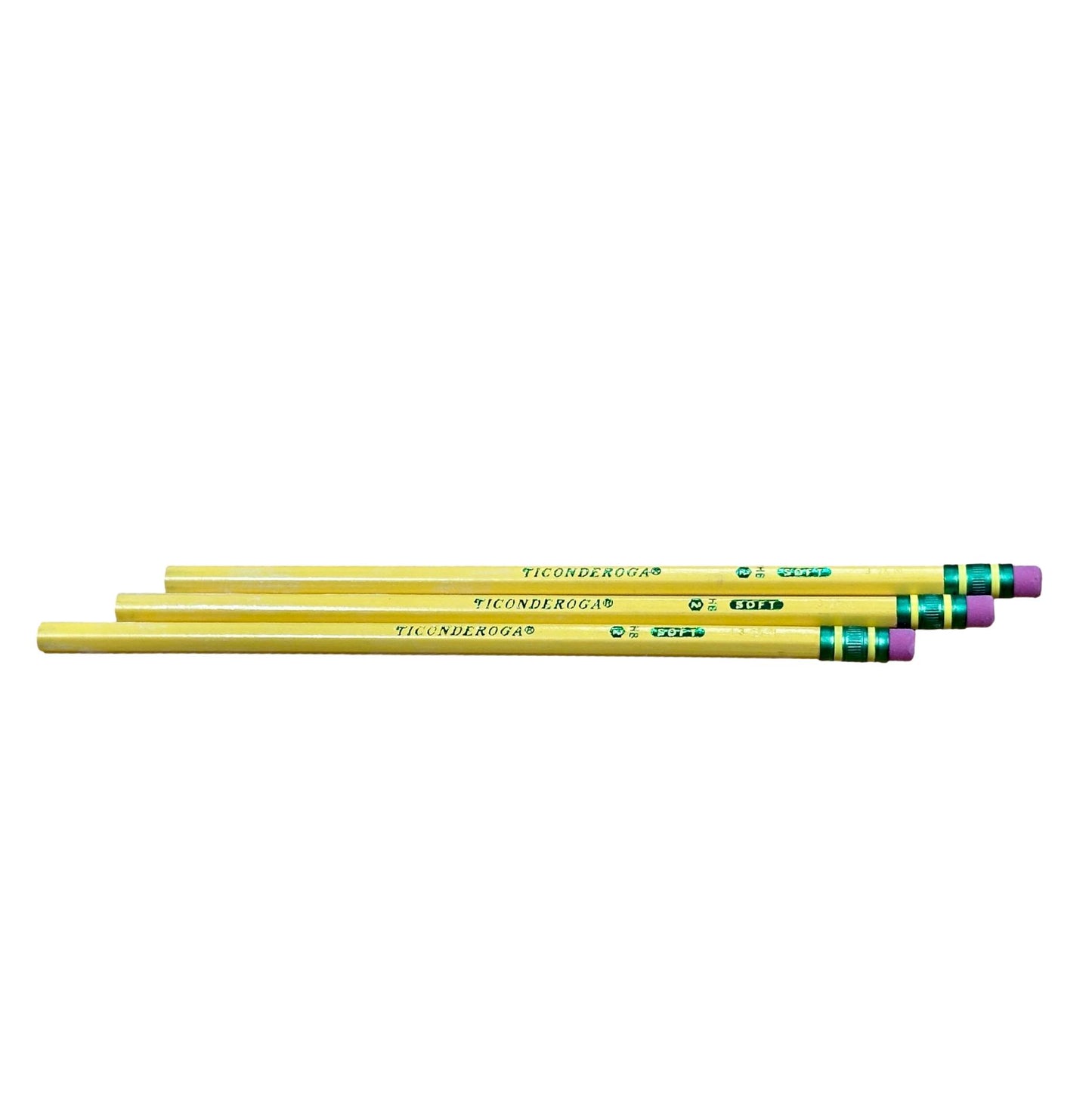 12 CT TICONDEROGA #2 PENCILS UNSHARPENED