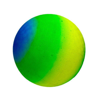 9 IN RAINBOW PLAYGROUND BALL ASSORTED