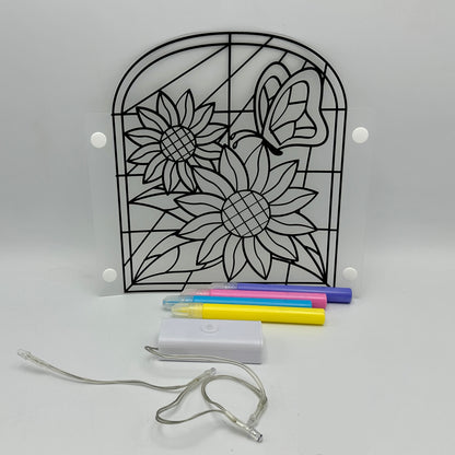COLOR YOUR OWN KIDS NIGHTLAMP